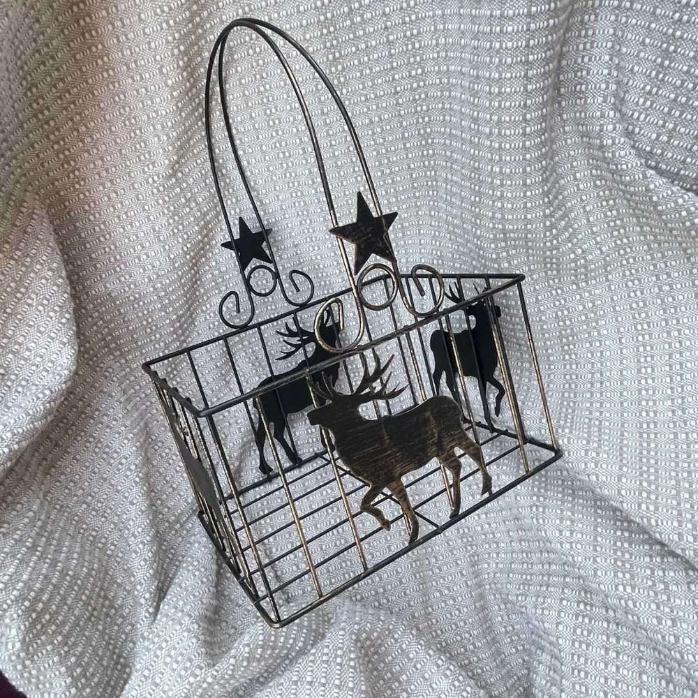 Williams Sonoma Moose Napkin Rings